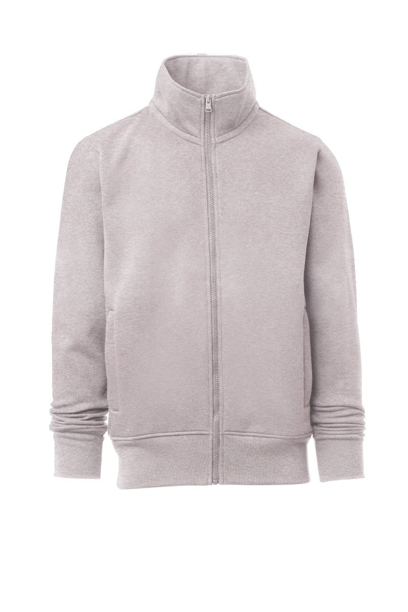 PAYPER - Herren-Sweatjacke ALABAMA MELANGE - Farbe: Grau Meliert