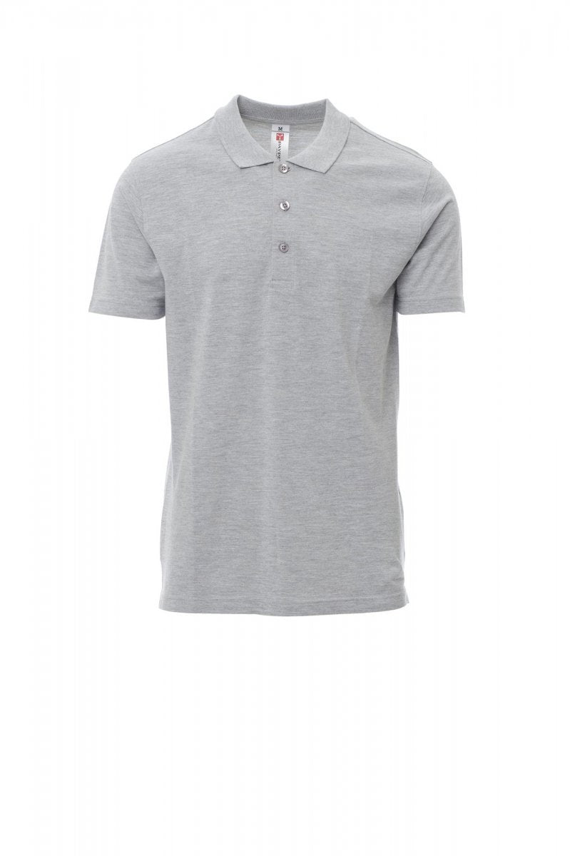 PAYPER - Poloshirt ROME MELANGE - Farbe: Grau Meliert