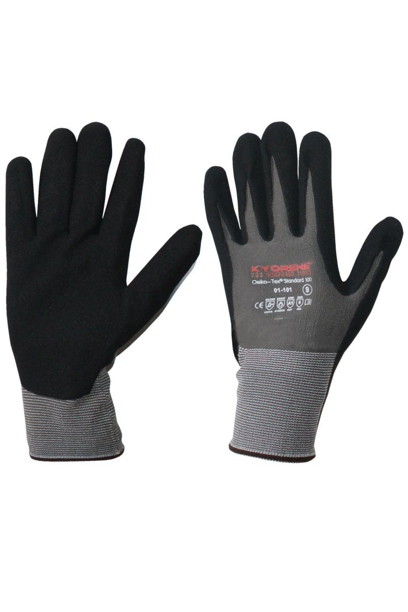GIONNY WINGS - Handschuh 01-101 (VPE: 12 Paar) - Farbe: Grau/Schwarz
