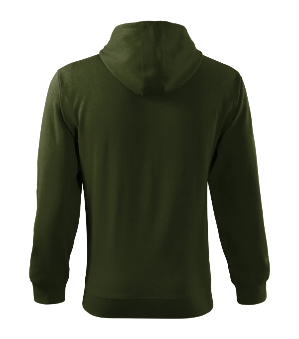 Malfini Trendy Zipper 410 – Herren Zip-Hoodie | S–3XL | 15 Farben