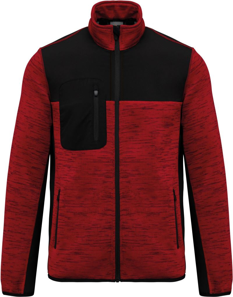 WK Herren Strickfleece Jacke | WK 9108