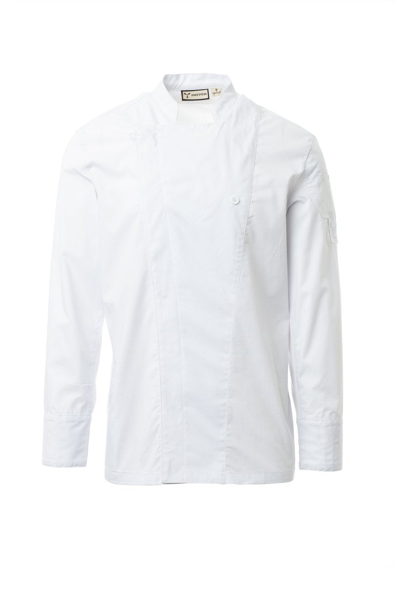 PAYPER - Kochjacke STARRED MESH - Farbe: Weiss
