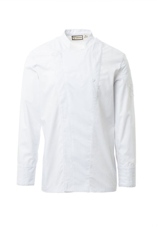 PAYPER - Kochjacke STARRED MESH - Farbe: Weiss
