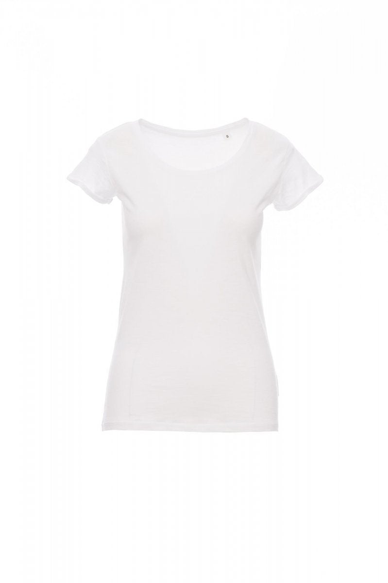 PAYPER - Tailliertes Damen-T-Shirt PARTY LADY - Farbe: Weiss