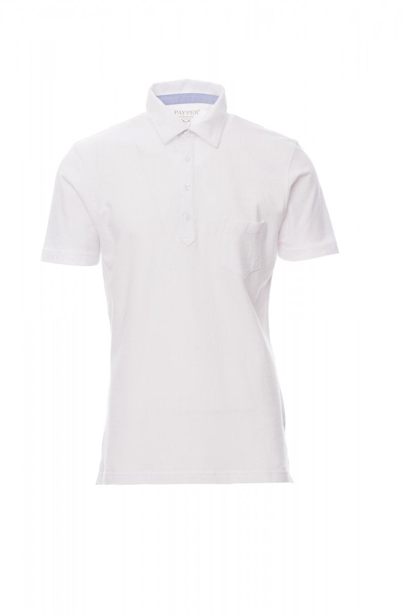 PAYPER - Herren-Poloshirt PRESTIGE - Farbe: Weiss
