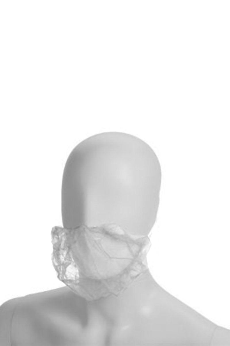 PAYPER - Einwegbartschutz PP-U-07 BEARD COVER - Farbe: Weiss