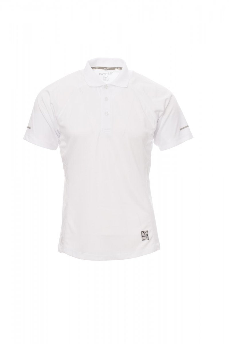 PAYPER - Poloshirt TRAINING - Farbe: Weiss