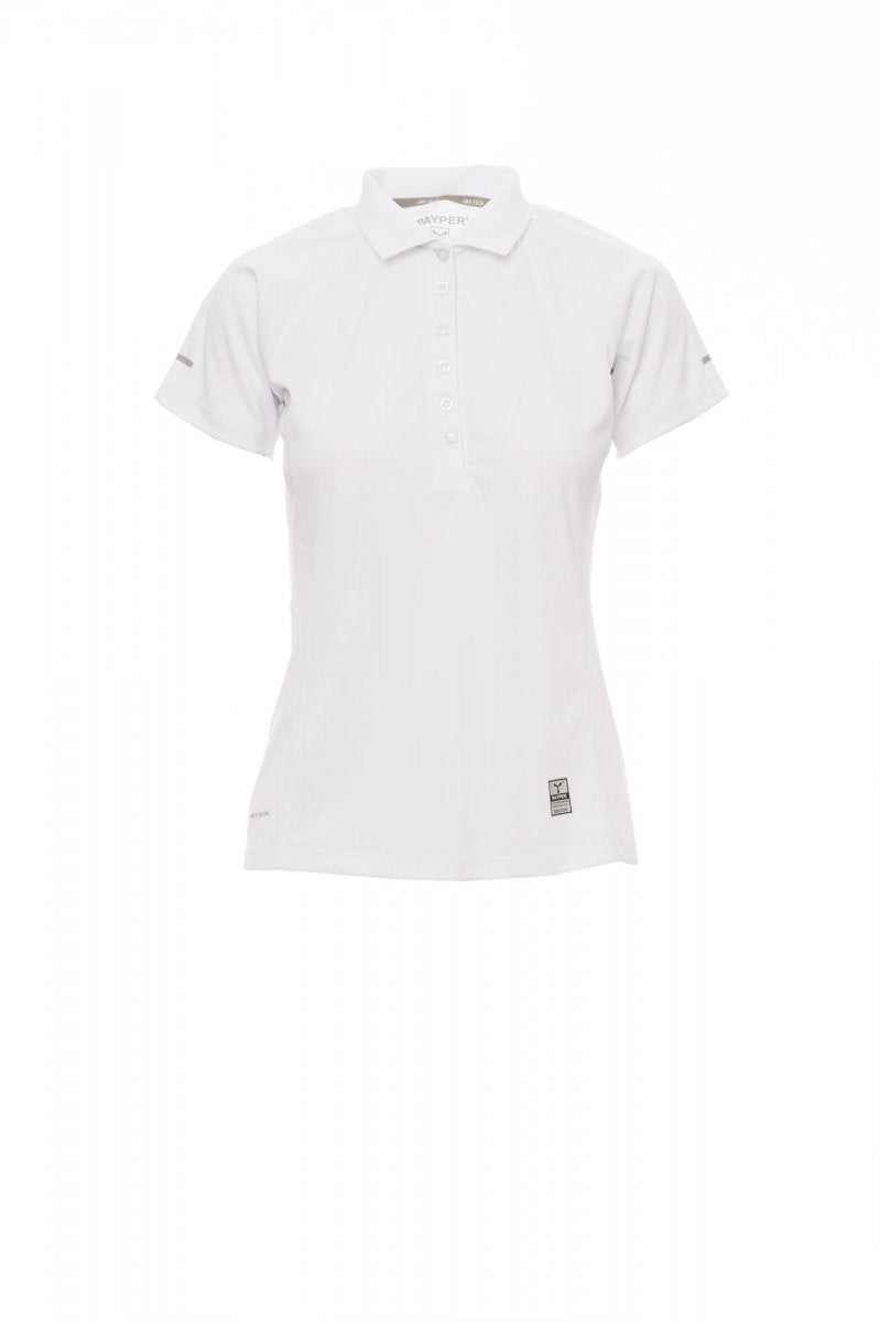 PAYPER - Damen-Poloshirt TRAINING LADY - Farbe: Weiss