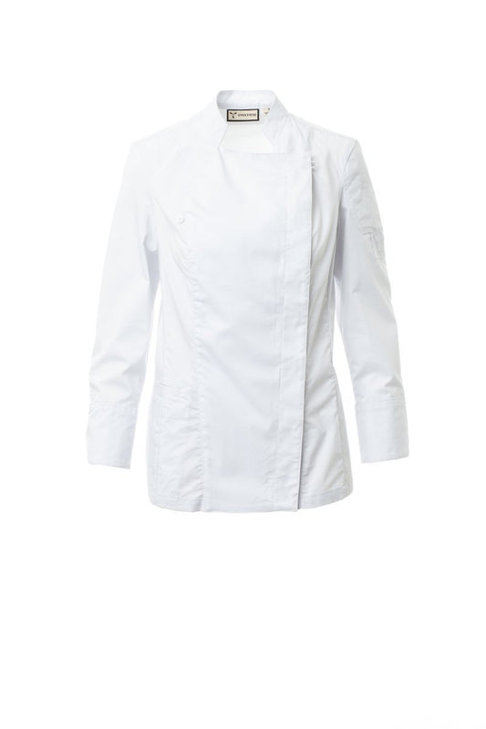 PAYPER - Kochjacke STARRED MESH LADY - Farbe: Weiss