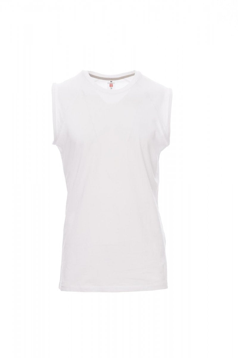 PAYPER - Armelloses Herren-Shirt SHORE - Farbe: Weiss