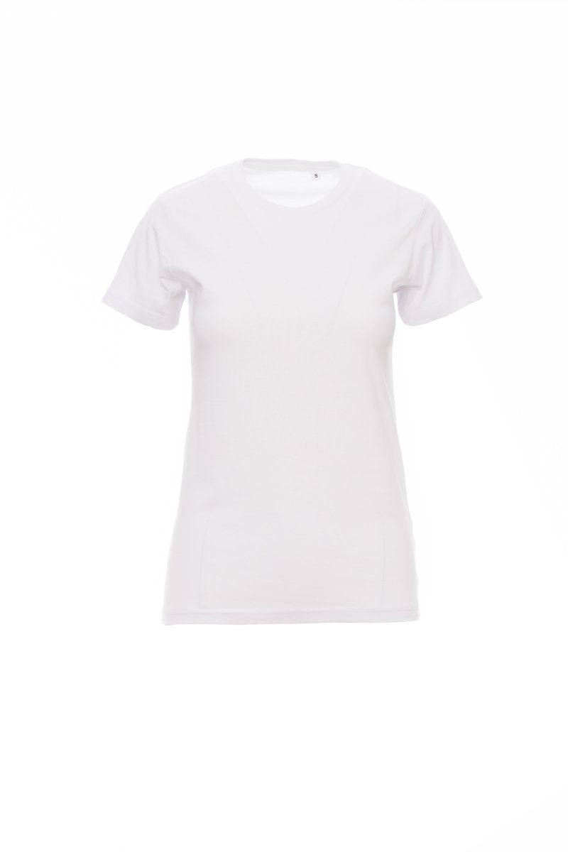 PAYPER - Tailliertes Damen-T-Shirt FREE LADY - Farbe: Weiss
