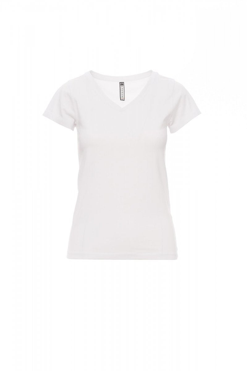 PAYPER - Tailliertes Damen-T-Shirt FENCER - Farbe: Weiss