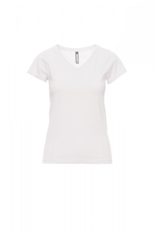 PAYPER - Tailliertes Damen-T-Shirt FENCER - Farbe: Weiss