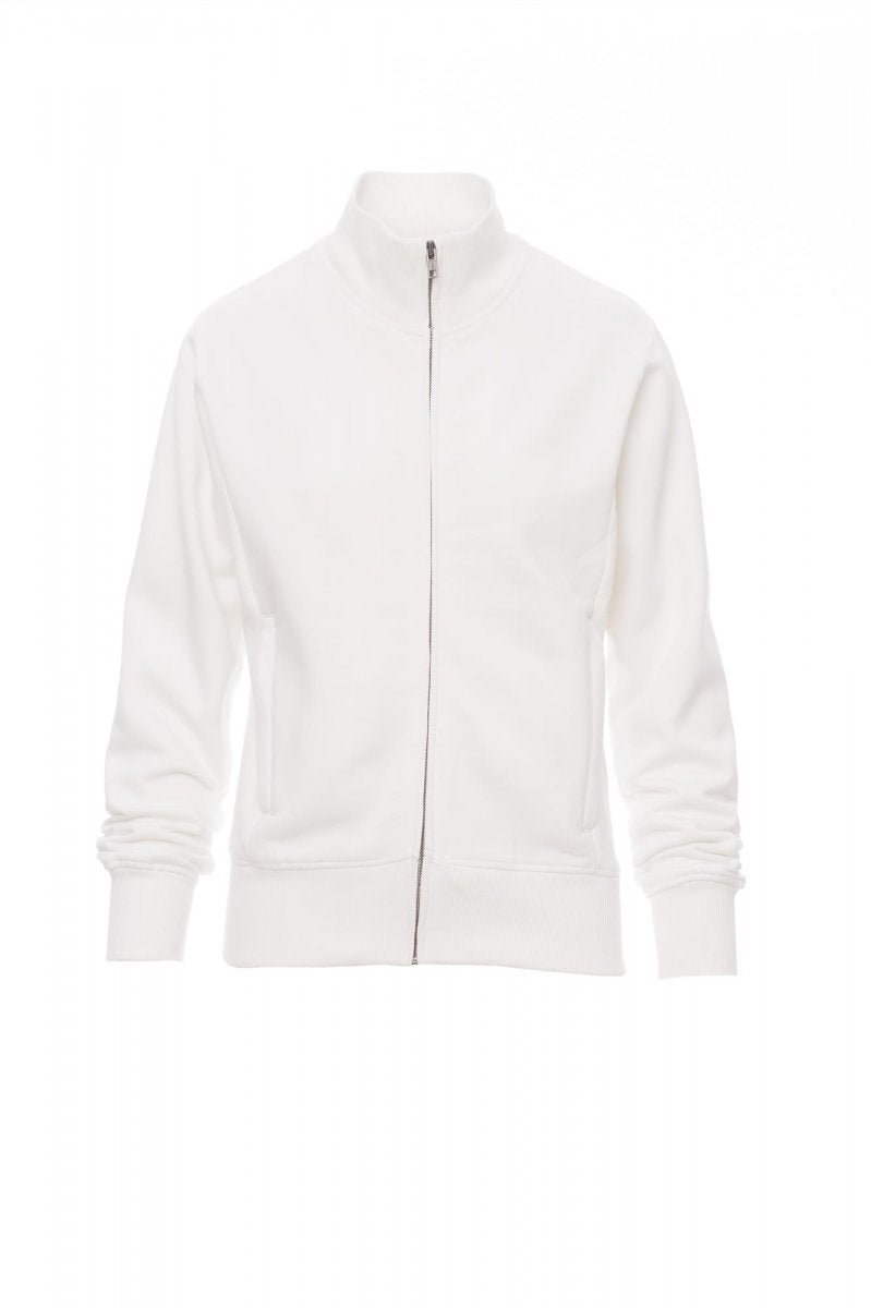 PAYPER - Taillierte Damen-Sweatjacke CLASS+LADY - Farbe: Weiss