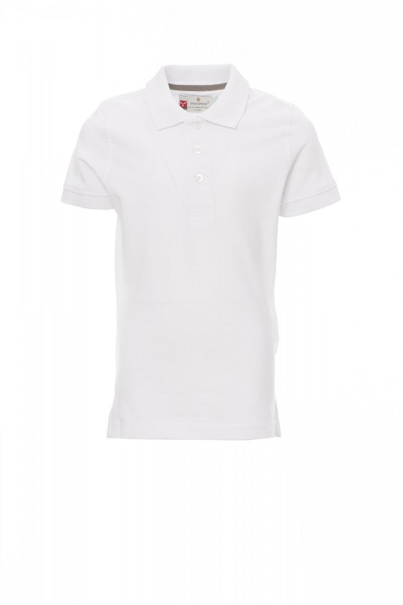 PAYPER - Kinder-Poloshirt VENICE KIDS - Farbe: Weiss