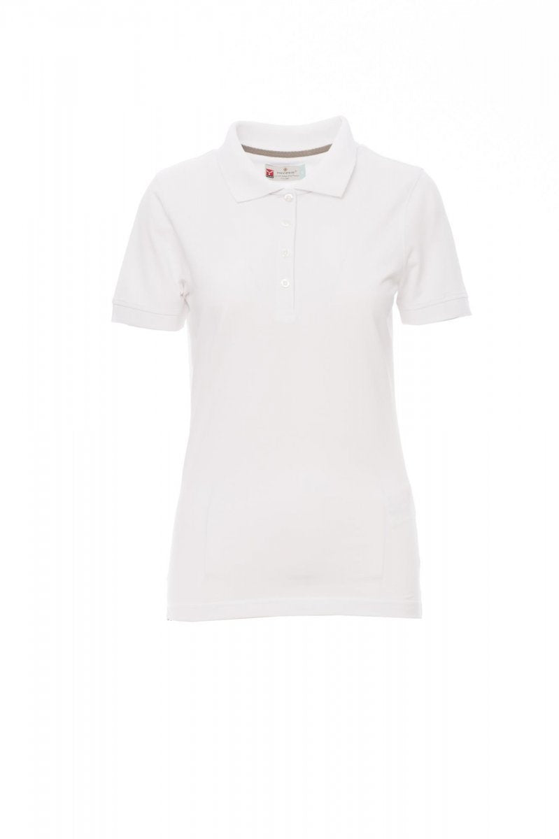 PAYPER - Tailliertes Damen-Poloshirt VENICE LADY - Farbe: Weiss