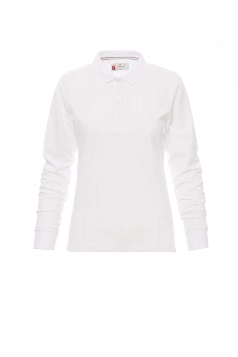 PAYPER - Tailliertes Damen-Poloshirt FLORENCE LADY - Farbe: Weiss