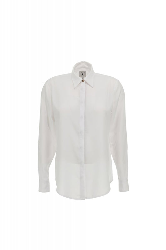 PAYPER - Langarm-Damenbluse CORALINE - Farbe: Weiss