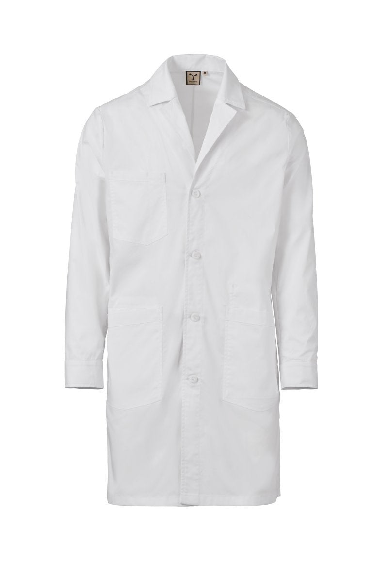 PAYPER - Langer Langarm-Herrenkittel PURITY - Farbe: Weiss