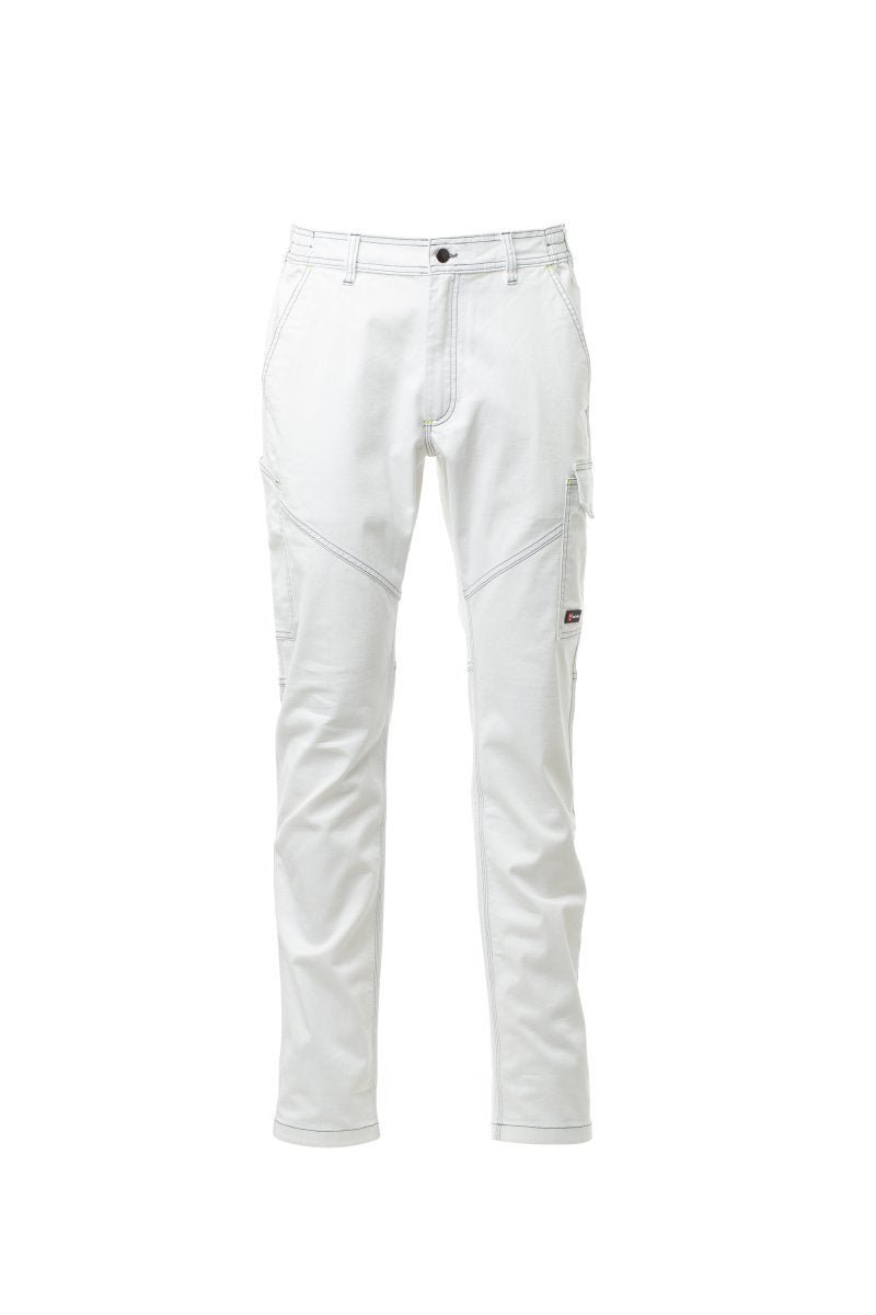 PAYPER - Ganzjahreshose WORKER STRETCH - Farbe: Weiss