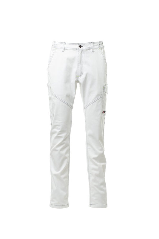 PAYPER - Ganzjahreshose WORKER STRETCH - Farbe: Weiss