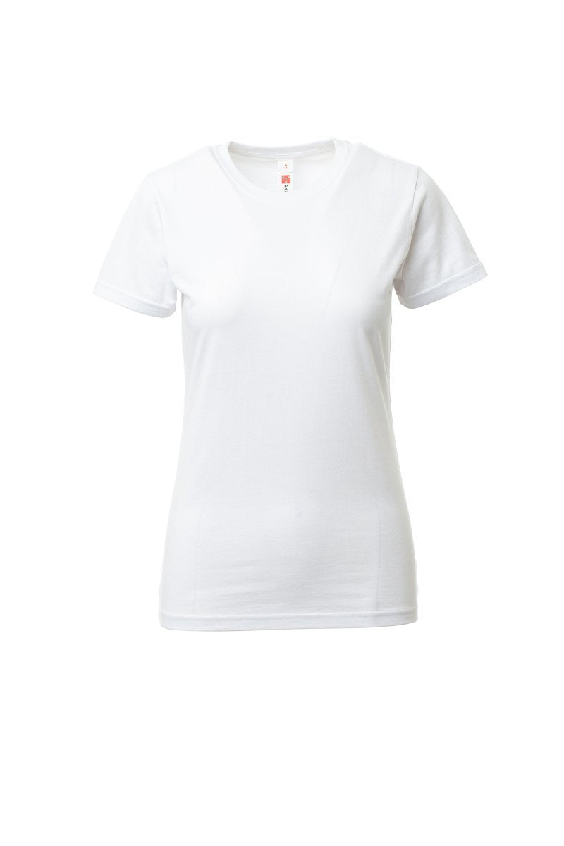 PAYPER - Tailliertes Damen-T-Shirt PRINT LADY - Farbe: Weiss