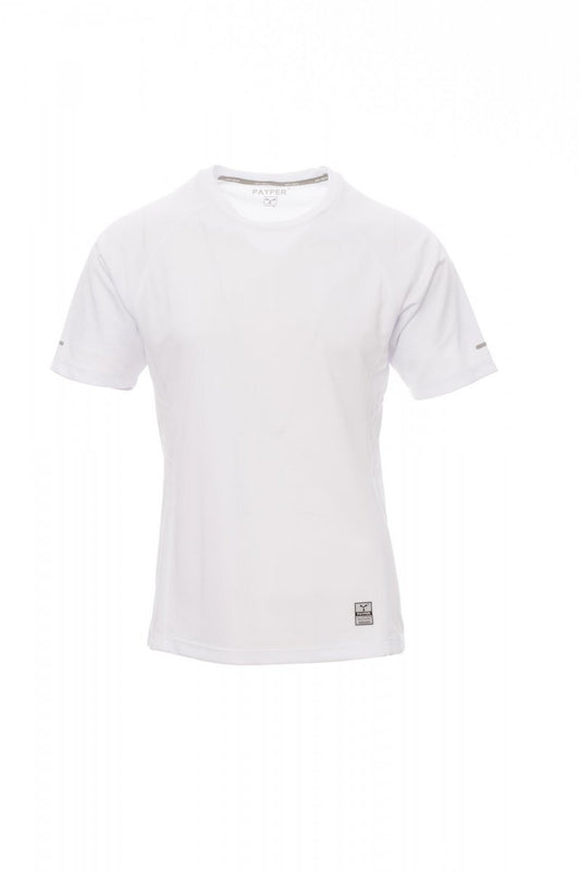 PAYPER - Sportlich-technisches Herren-T-Shirt RUNNING - Farbe: Weiss