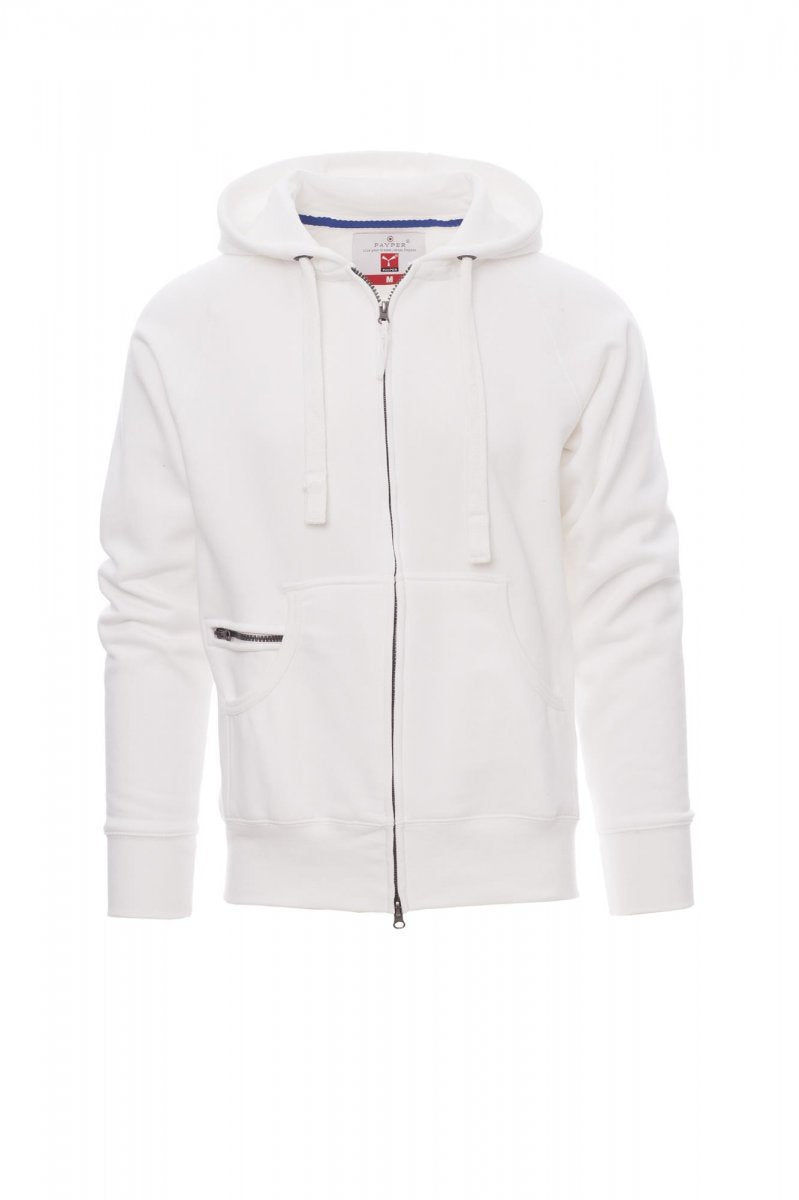 PAYPER - Herren-Sweatjacke DALLAS+ - Farbe: Weiss