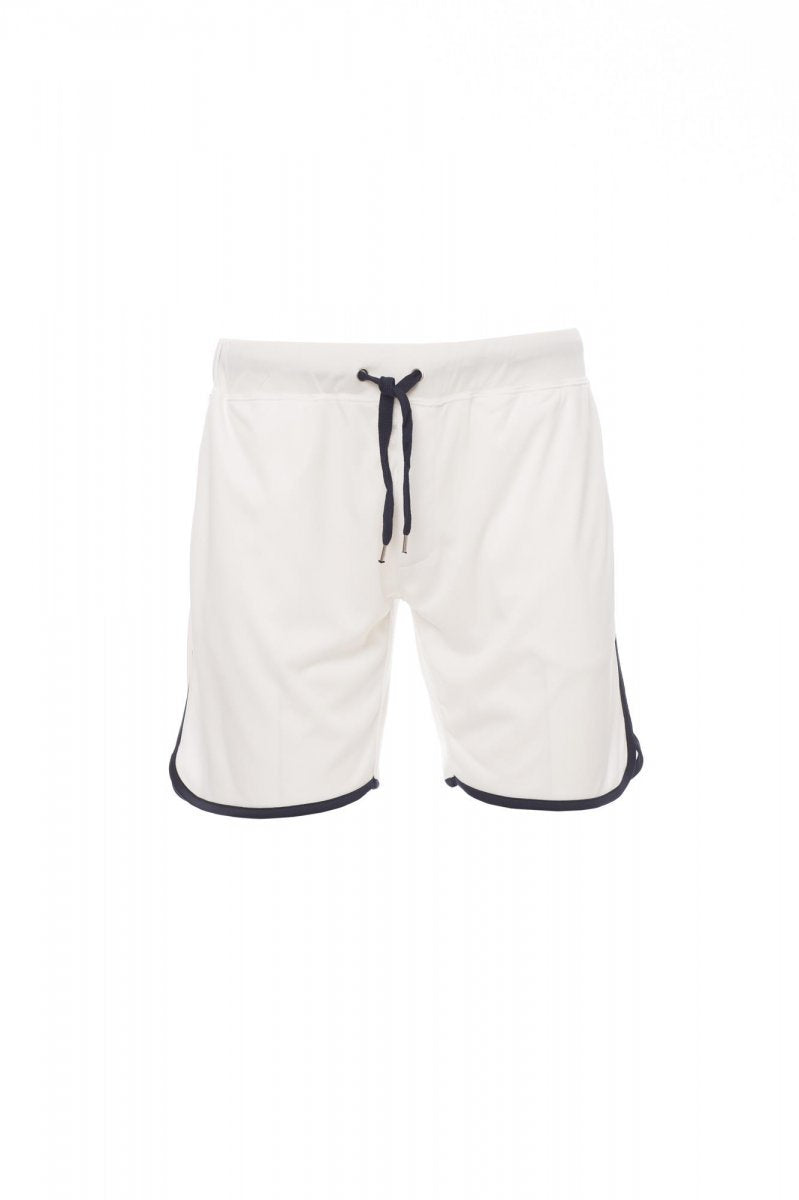 PAYPER - Freizeitshorts GAME - Farbe: Weiss/Marineblau