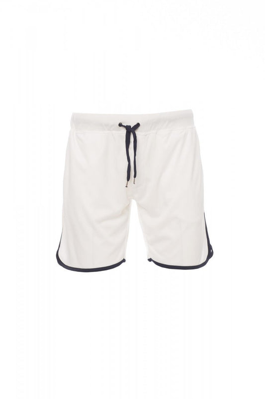 PAYPER - Freizeitshorts GAME - Farbe: Weiss/Marineblau