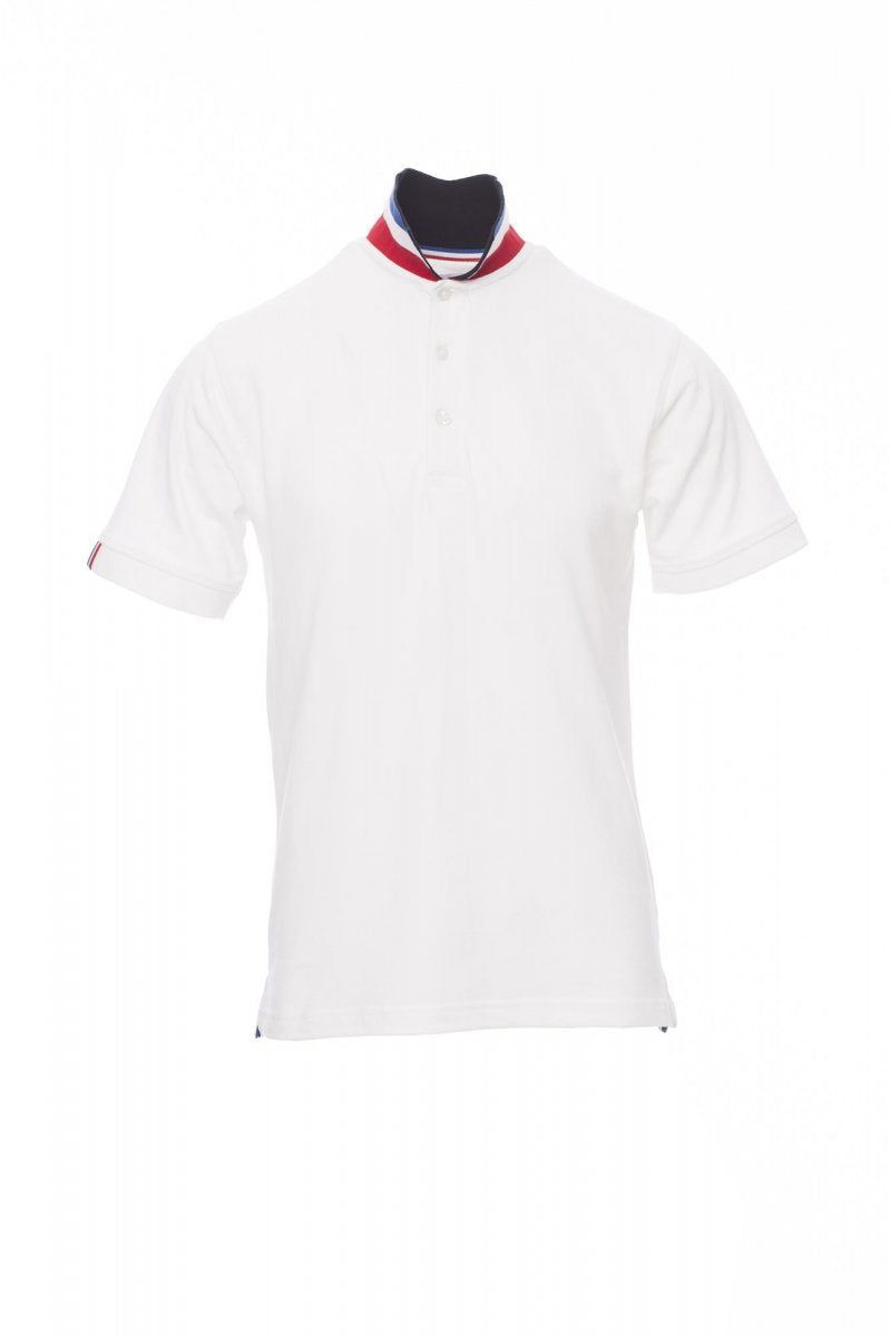 PAYPER - Herren-Poloshirt NATION - Farbe: Weiss/Frankreich