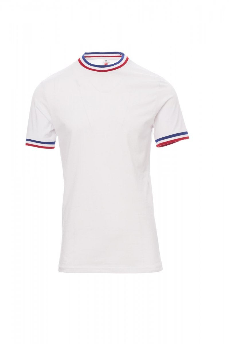 PAYPER - Herren-T-Shirt FLAG - Farbe: Weiss/Frankreich