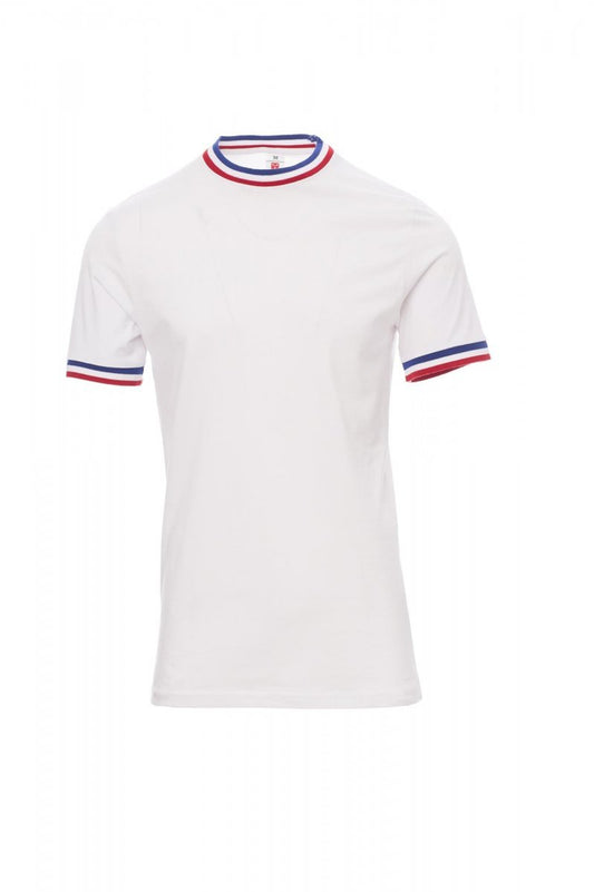 PAYPER - Herren-T-Shirt FLAG - Farbe: Weiss/Frankreich