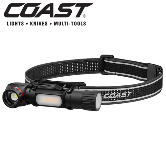 Coast TXM55R wiederaufladbare Stirnlampe
