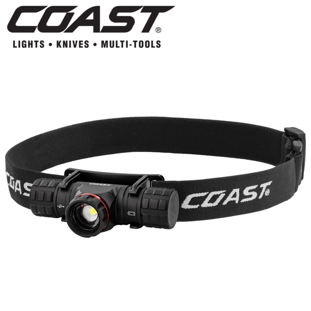 Coast XPH30R wiederaufladbare Stirnlampe