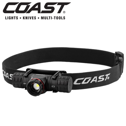 Coast XPH30R wiederaufladbare Stirnlampe