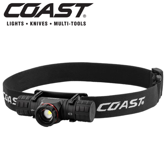 Coast XPH30R wiederaufladbare Stirnlampe