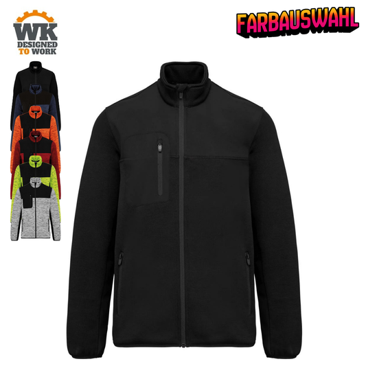 WK Herren Strickfleece Jacke | WK 9108