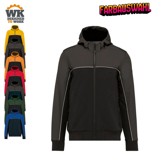 WK 3-Lagen Softshell Jacke | WK 450