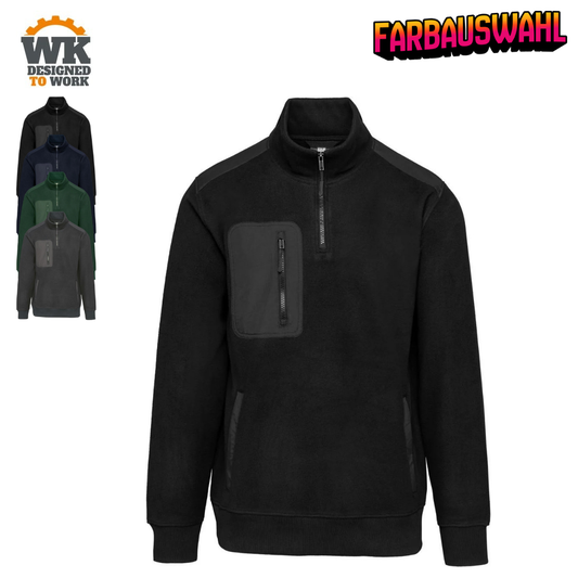 WK Fleece Pullover mit Reißverschluss | WK 905