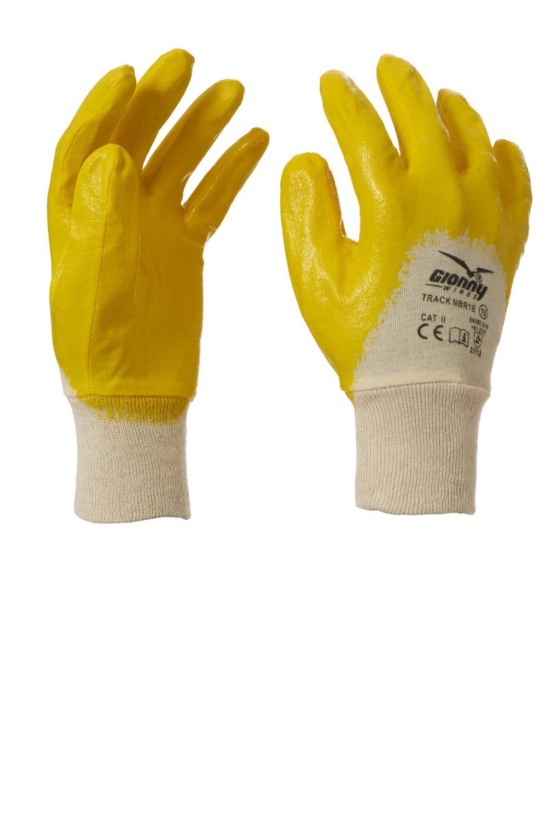 GIONNY WINGS - Handschuh TRACK NBR1E (VPE: 12 Paar) - Farbe: Gelb
