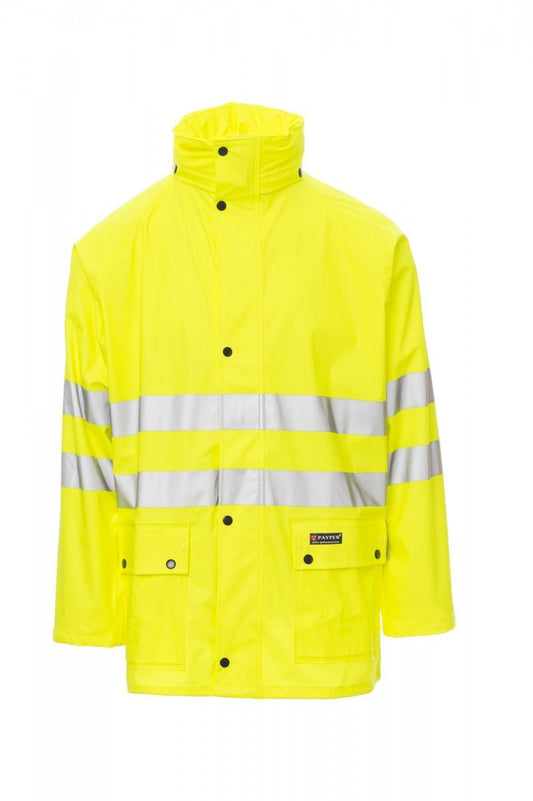 PAYPER - Regenjacke RIVER-JACKET - Farbe: Fluogelb