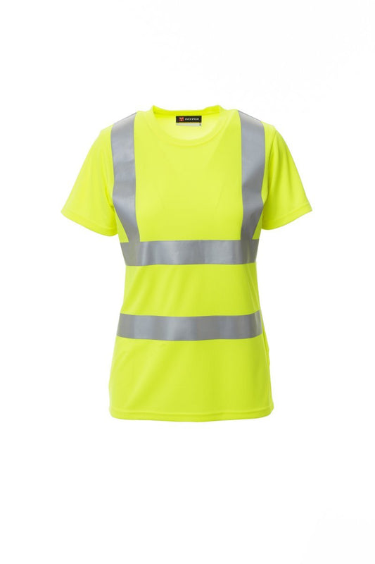 PAYPER - Damen-Warnschutz-T-Shirt AVENUE LADY - Farbe: Fluogelb