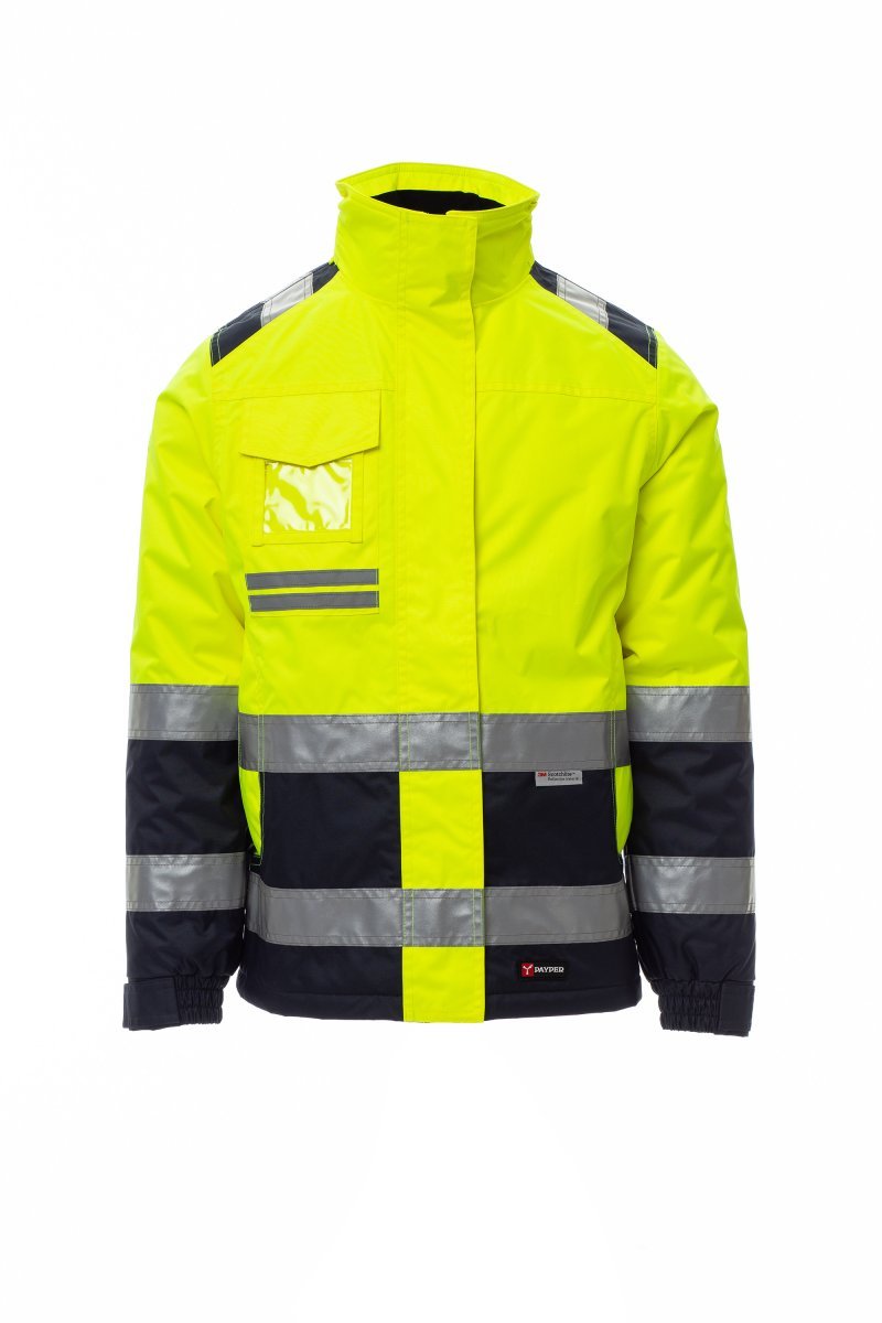 PAYPER - Damenjacke HISPEED LADY - Farbe: Fluogelb/Marineblau