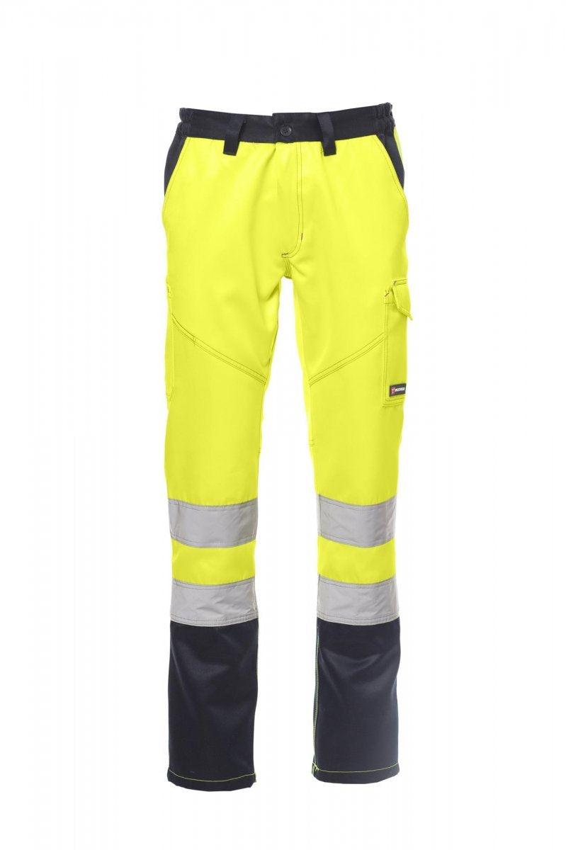 PAYPER - Herrenhose CHARTER/WINTER - Farbe: Fluogelb/Marineblau