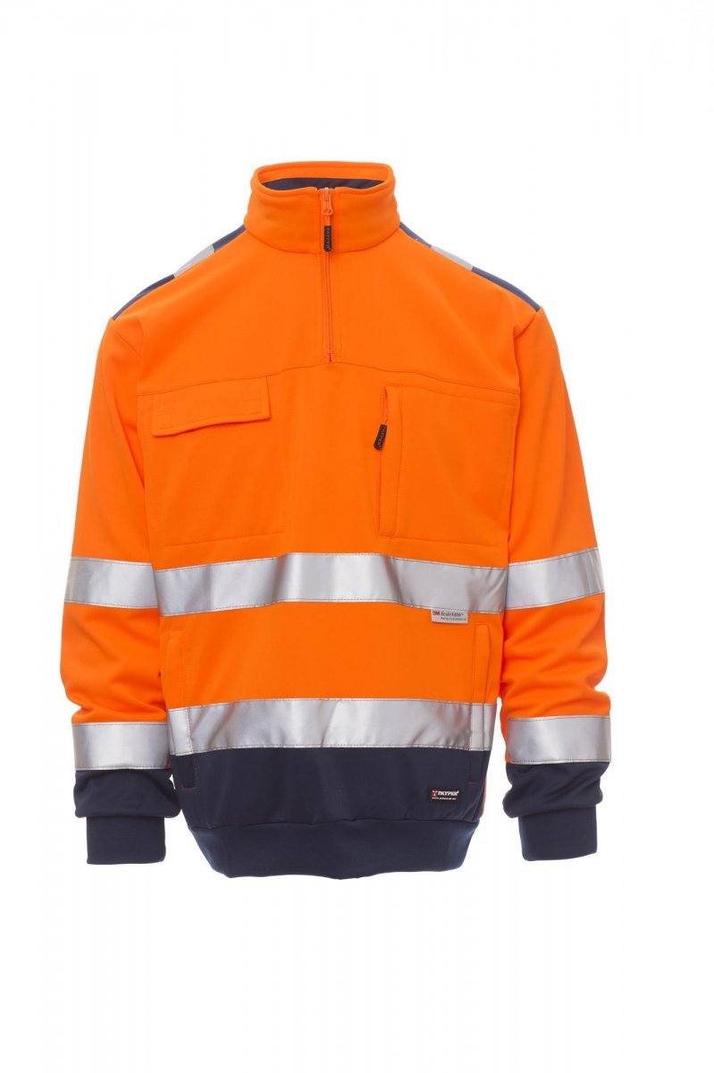 PAYPER - Gut sichtbarer Herren-Fleecepullover VISION