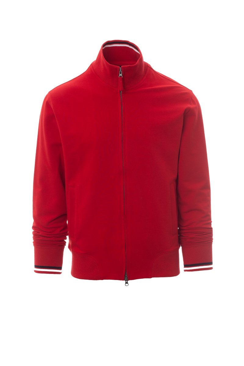 PAYPER - Herren-Sweatjacke MAVERICK 2.0 - Farbe: Rot