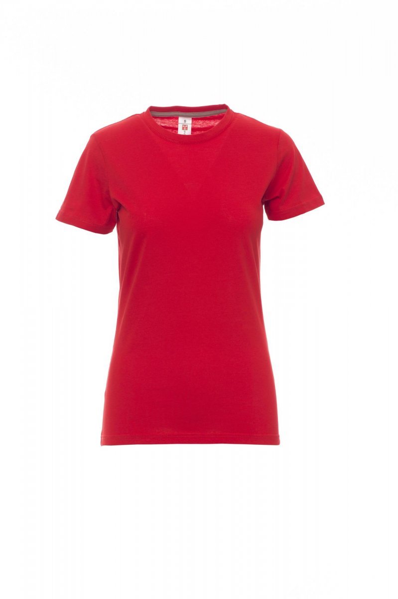 PAYPER - Tailliertes Damen-T-Shirt SUNSET LADY