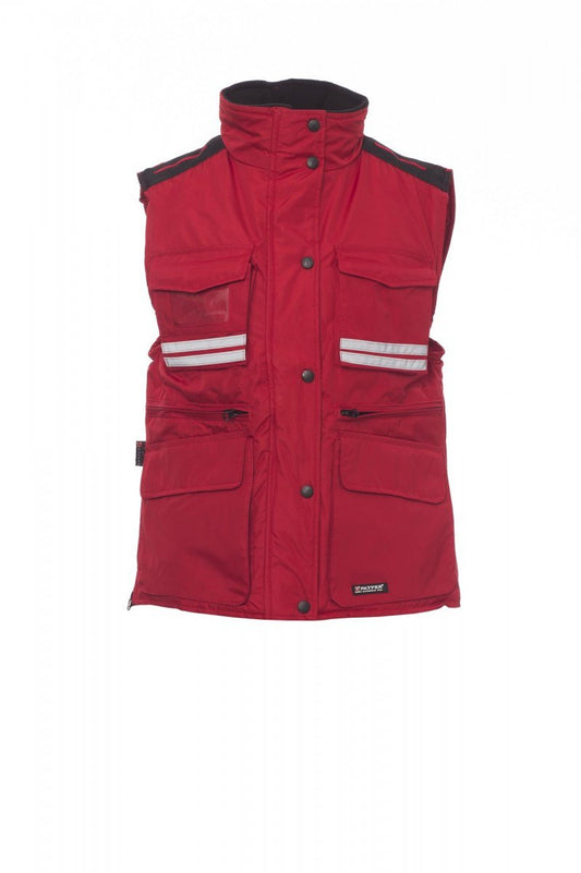 PAYPER - Taillierte Damen-Weste FLIGHT LADY - Farbe: Rot