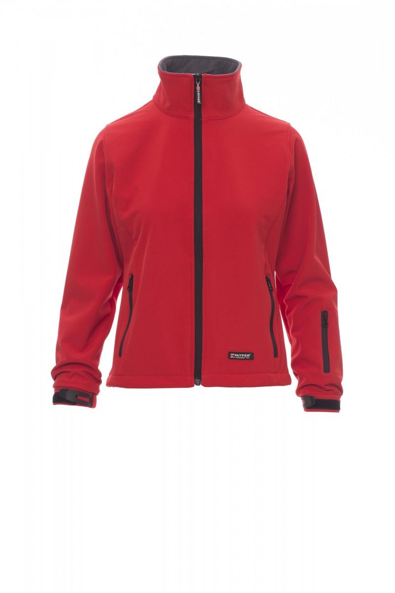 PAYPER - Damen Softshelljacke SUNNY - Farbe: Rot